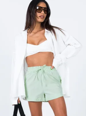 Aurelia Shorts Green QuickDryTech Wonder Fit