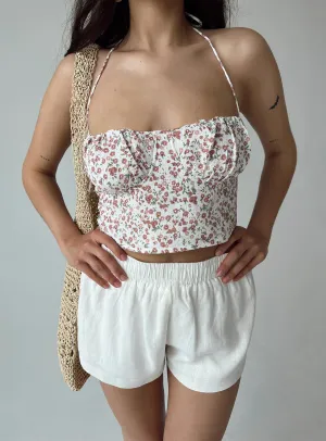 Beach House Shorts Off White Petite Classic Glow CompactFold