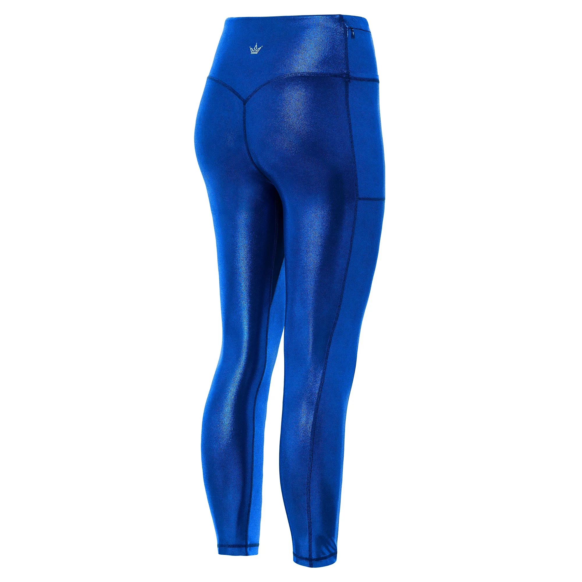 Ultra Stretch Comfort Seeker Double Layer Sapphire Jewel Leggings