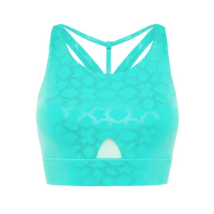 Arabian Nights Princess Sports Bra White Wrinkle-Resistant
