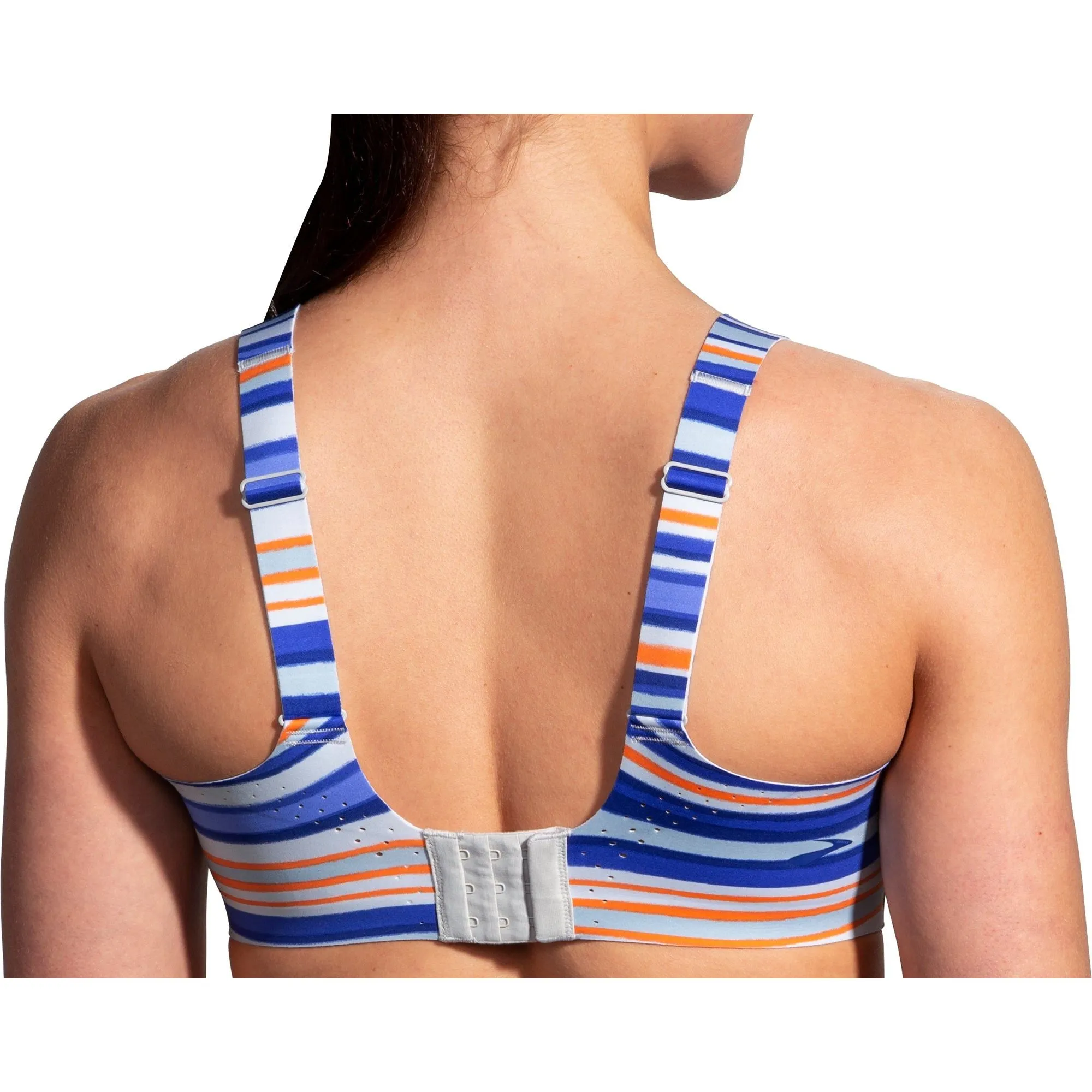 Brooks Dare Scoopback Womens Sports Bra - Blue Sleeveless