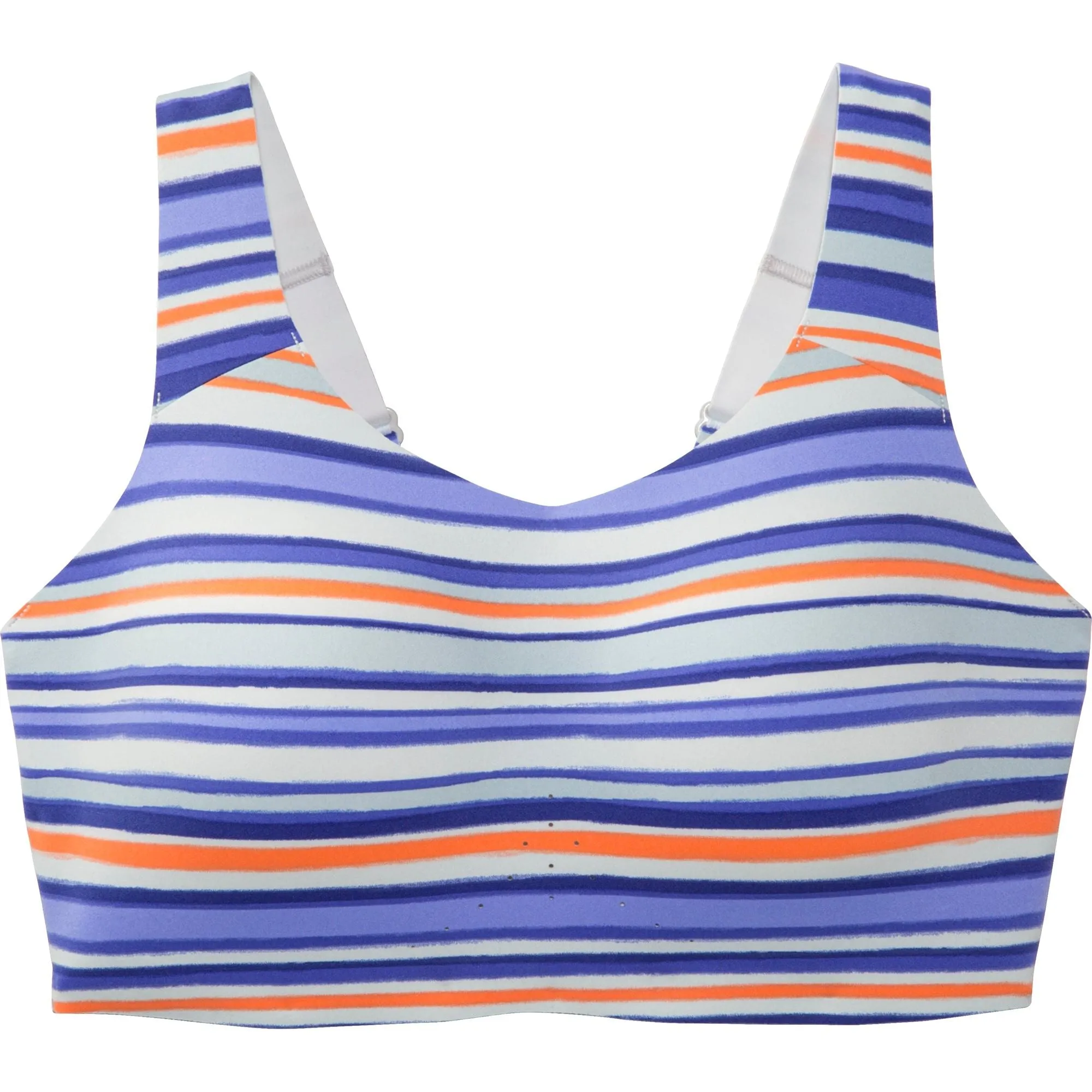 Brooks Dare Scoopback Womens Sports Bra - Blue Wrinkle-Resistant Supportive Design