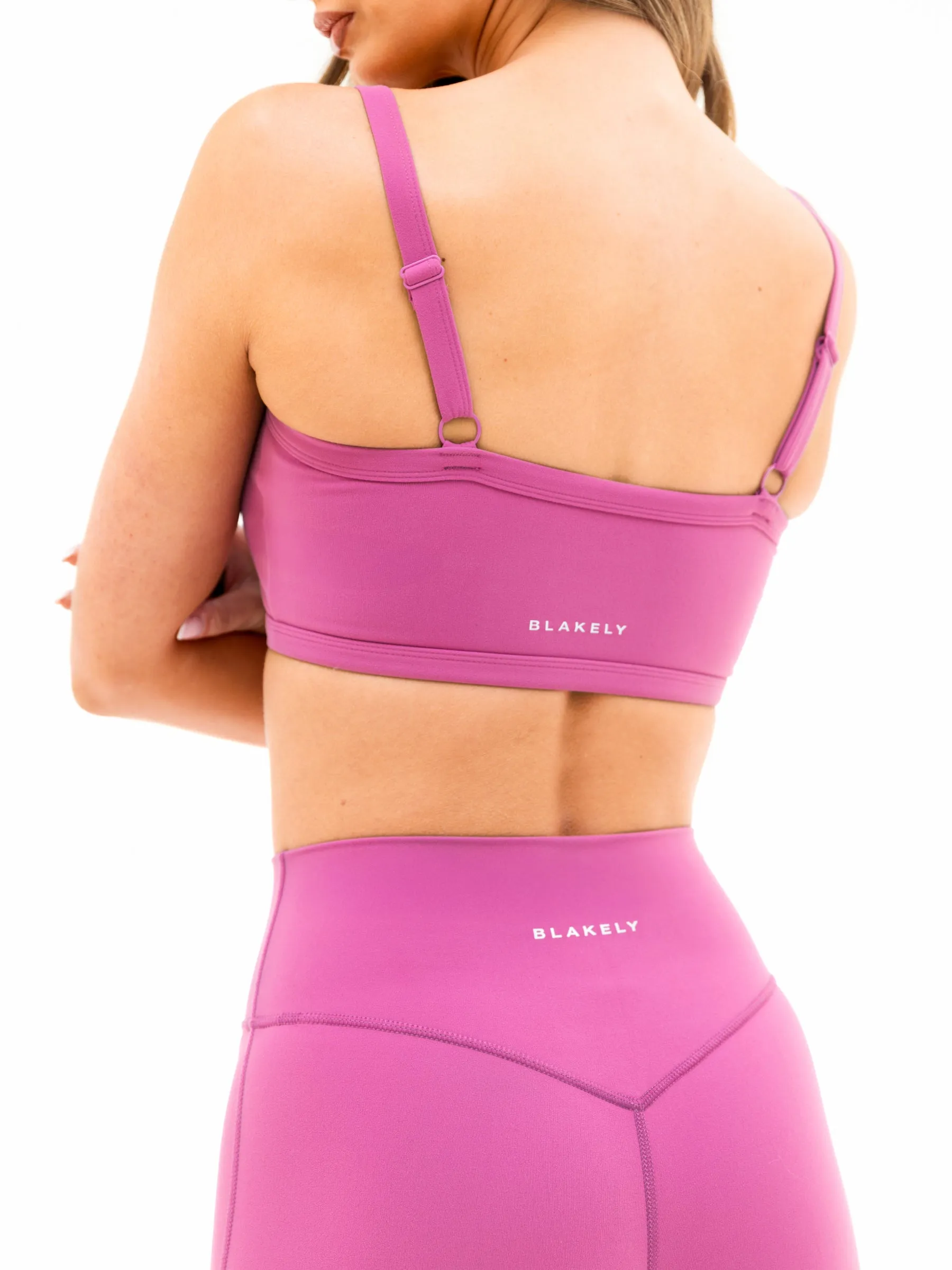 Ultimate Sports Bra - Pink White