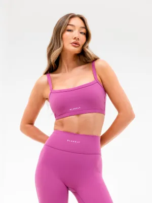 Blue athletic clothing Polyester Ultimate Sports Bra - Pink
