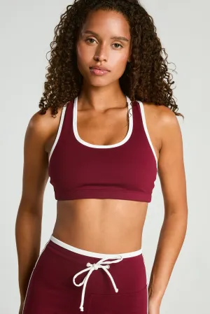 Sport Court Bra Compression fit seams simple design
