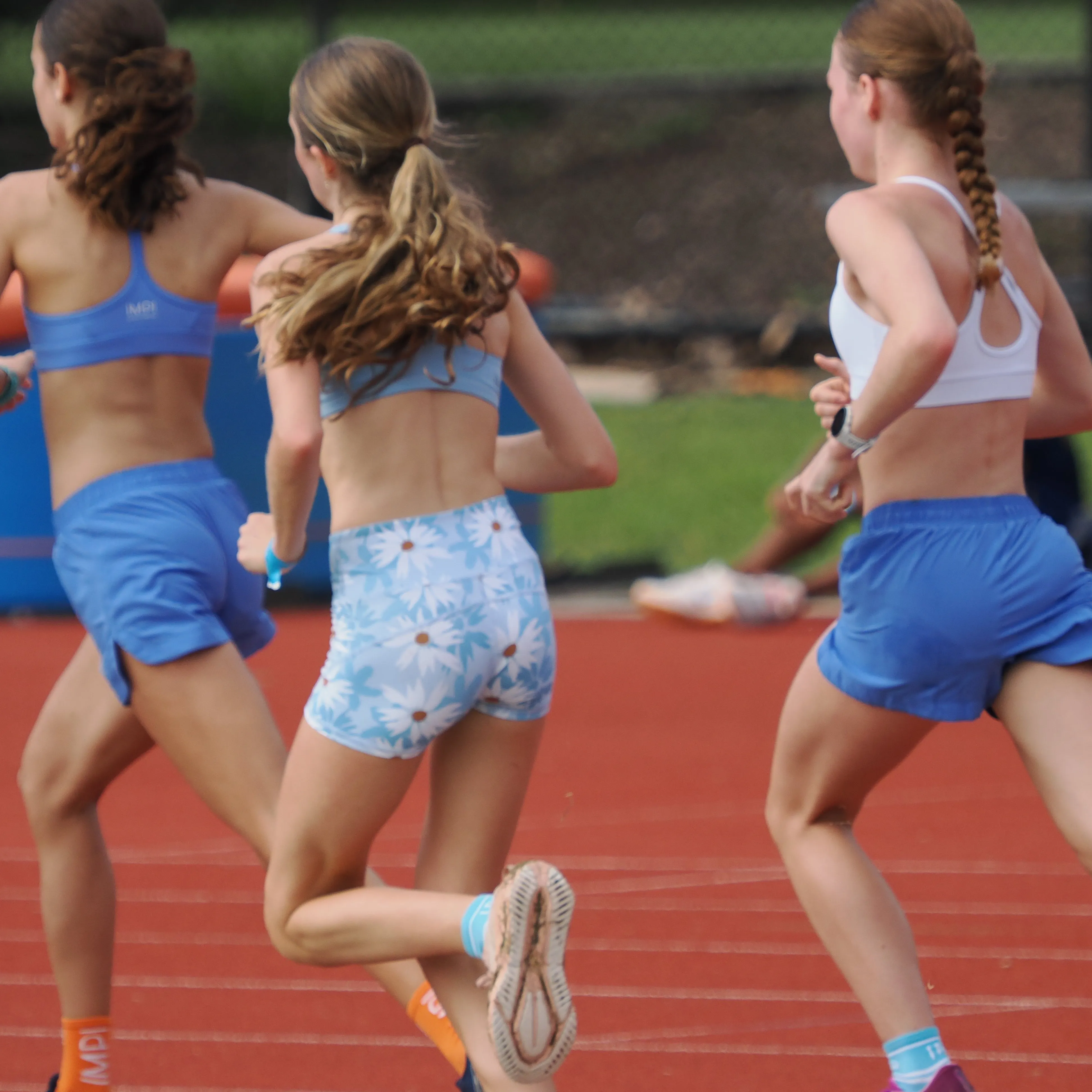 low - rise Anti Pilling Surface IMPI Running Shorts - Cornflower