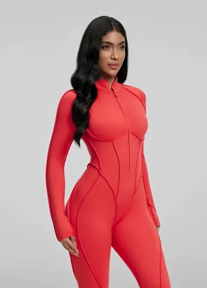 Weekend Hot Sharp Dancer Full-Length Catsuit