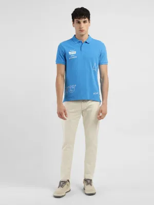 Lightweight Feel Men's Brand Logo Polo T-shirt