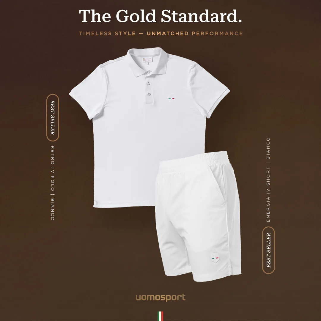 Seamless Side Panels Golf Ready Retro IV Polo