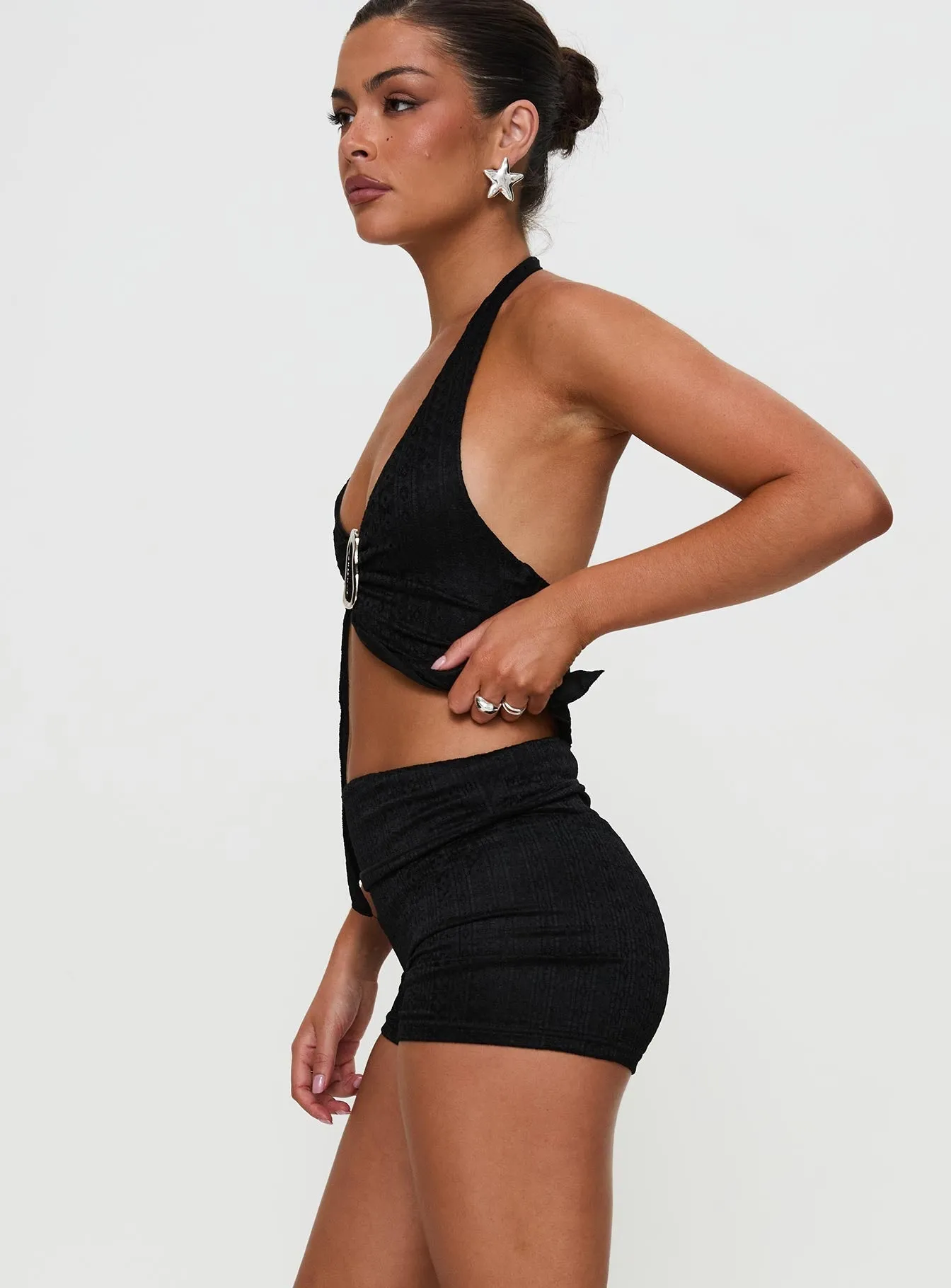 Flow Core Moderna Lace Shorts Black