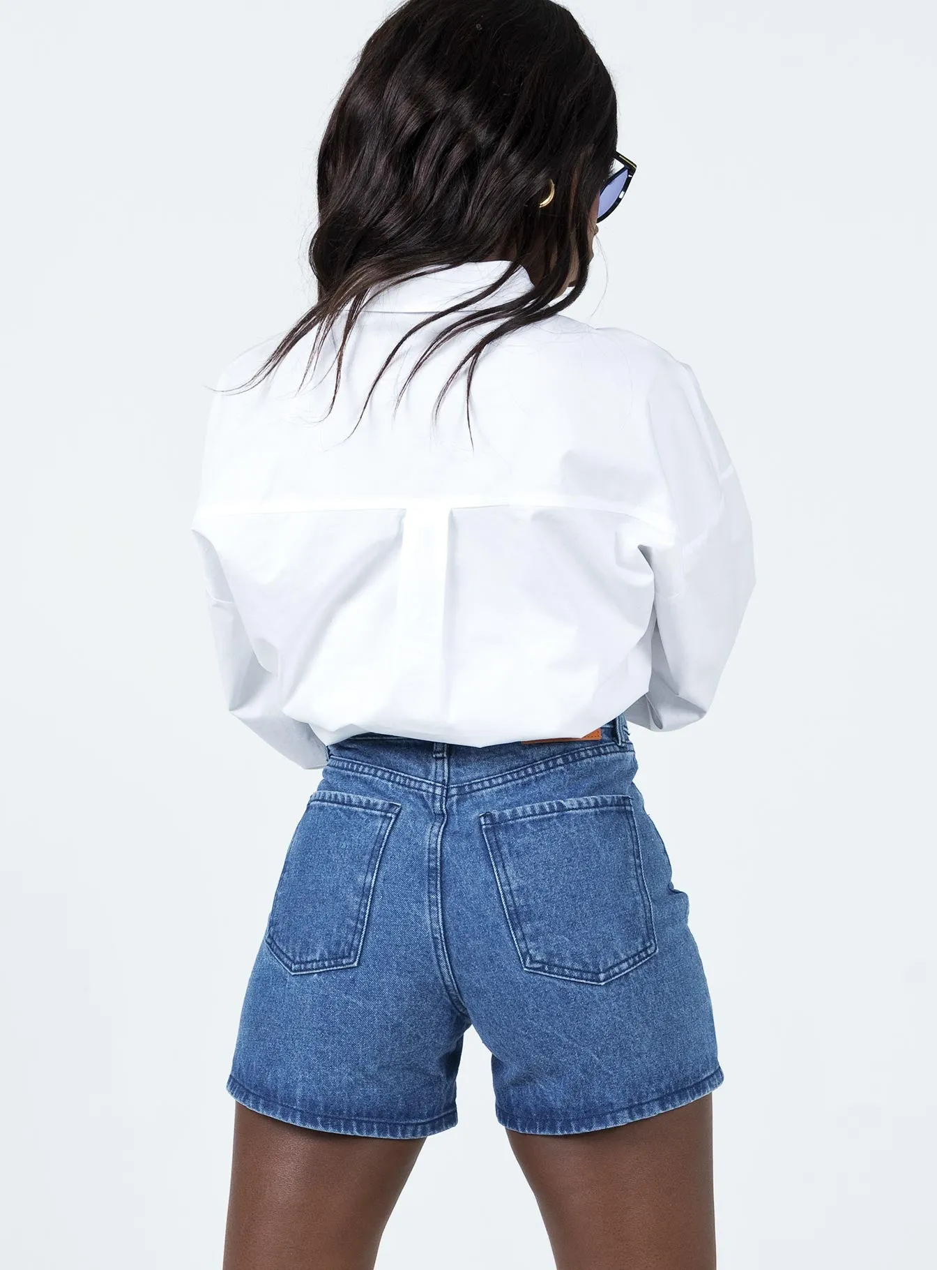 Sarita Denim Shorts Star Mood