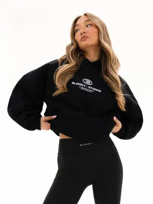 Madison Oversized Hoodie - Black Silkiness Night Out Look