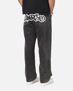 Classic Gym Ready X-Large Mark Bull Denim 91 Pants Washed Black