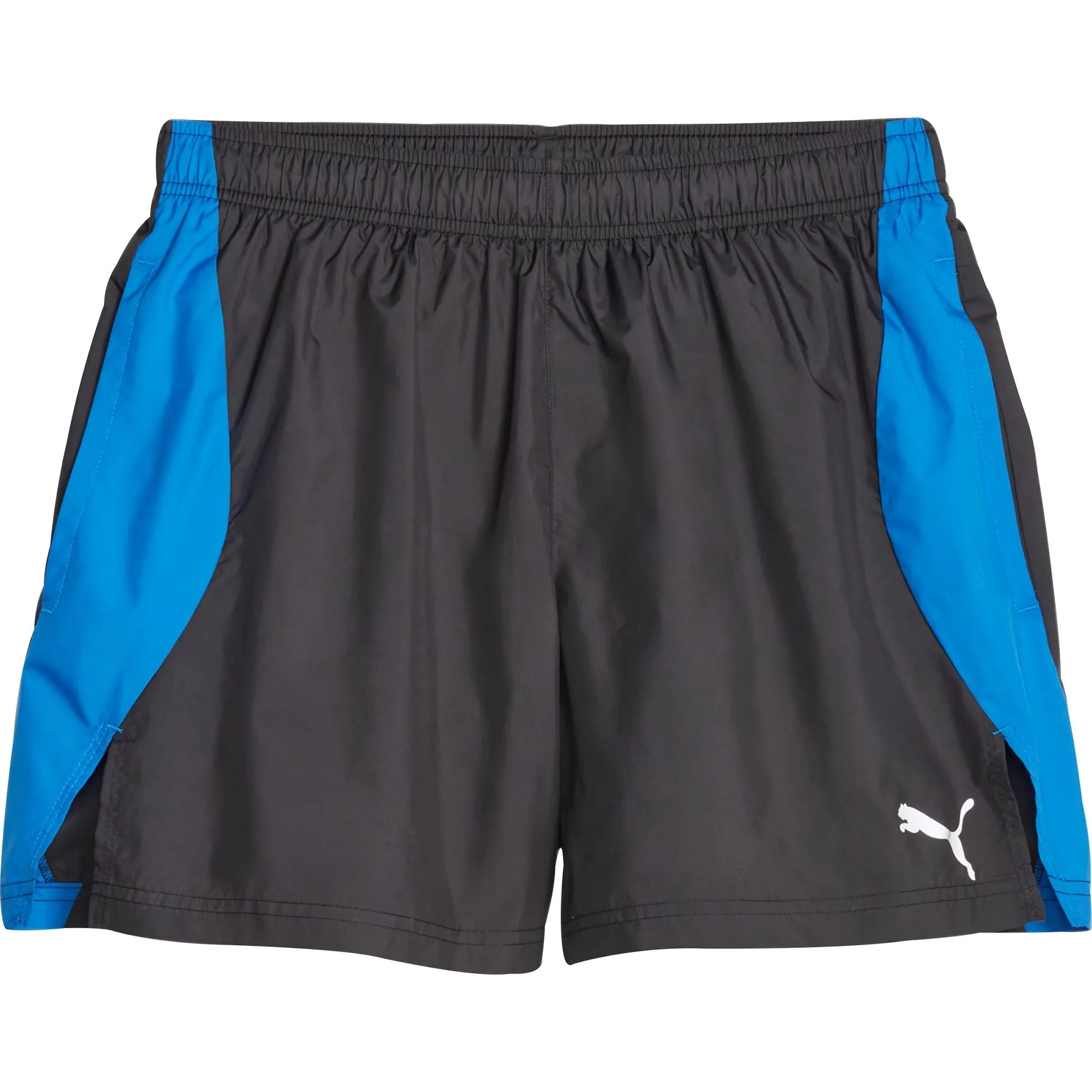 Poolside Wear Puma Woven 5 Inch Mens Running Shorts - Black
