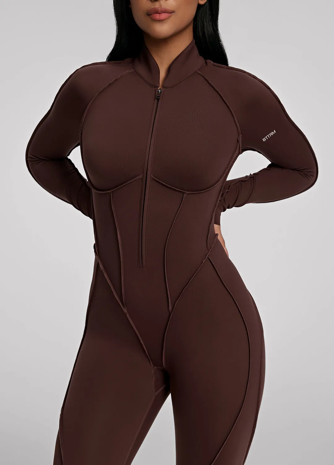Event Slim Weekend Bold Closed-Back Catsuit