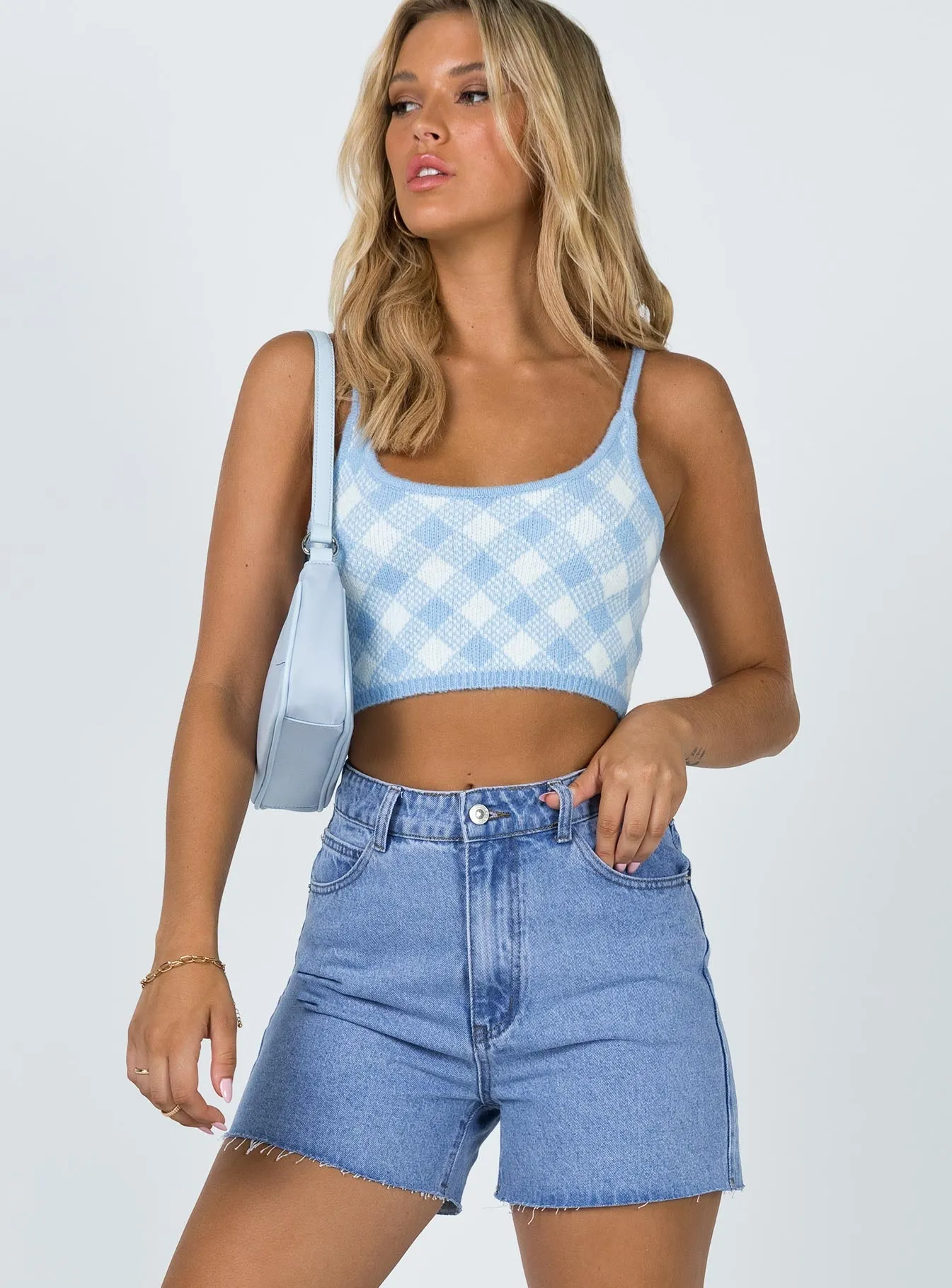 Joy Mood Laurena Midwash Denim Shorts