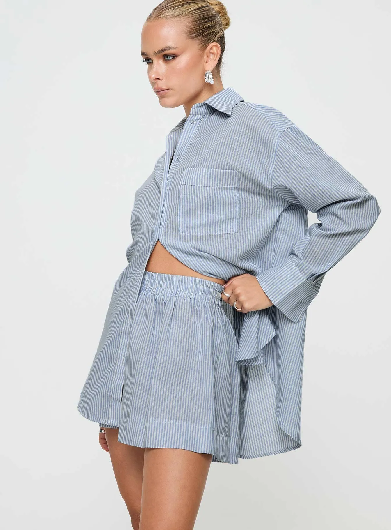 Legend Fit Beach House Set Blue / White Stripe