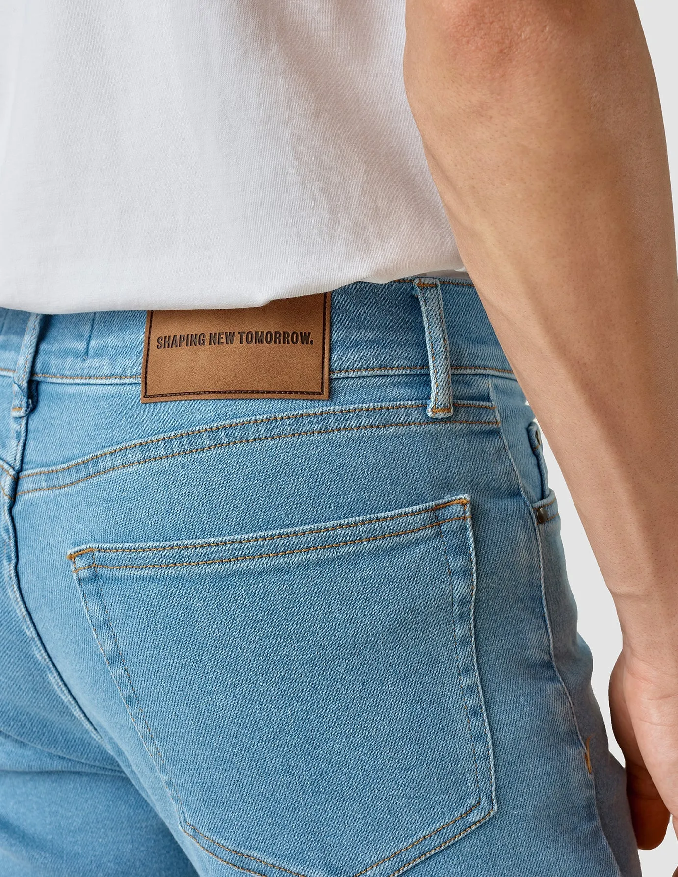 Classic Jeans Slim Bright Blue Morning Ready