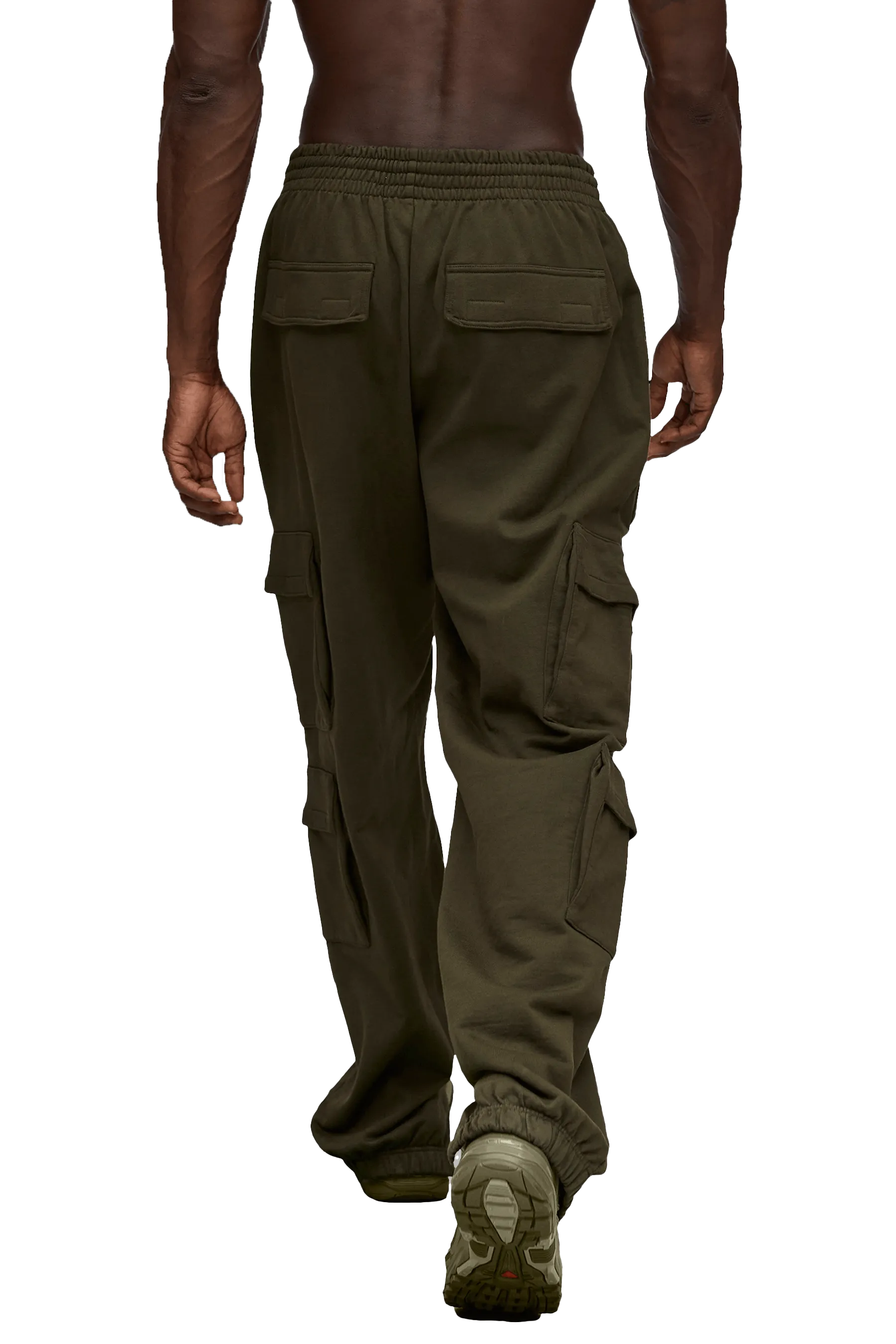 Stylish Layers Feminine Cut CARGO JOGGERS - Khaki