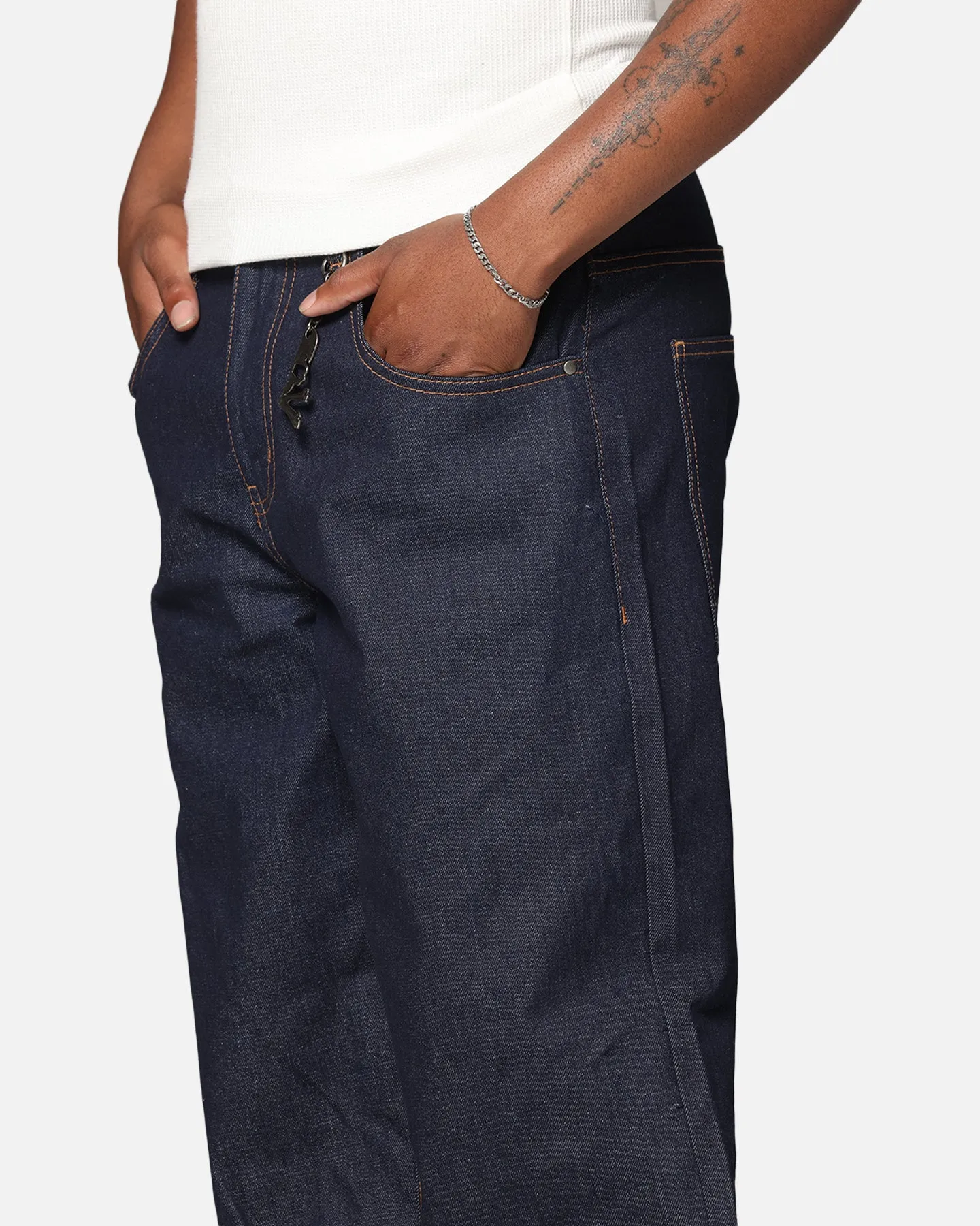 City Walk Smart Casual Saint Morta Amplus Jeans Indigo/Tan