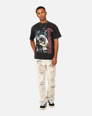 XXIII Elliot Distressed Jeans Light Blue Acid Trend Setter Home Comfort