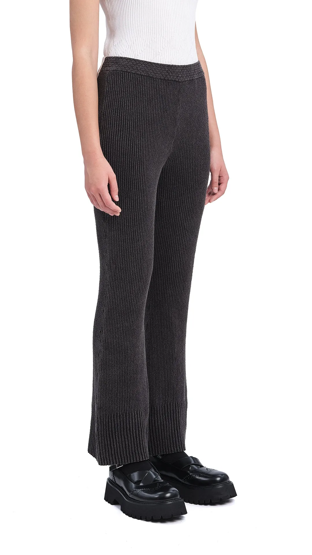 Resort Mood Soil Knit Yoga Pants