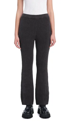 Organic Cotton Certification Soil Knit Yoga Pants