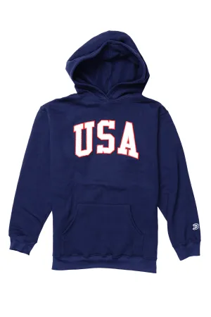 Ergonomic Seams Seamless Side Construction Boathouse Unisex USA Chenille Hoodie