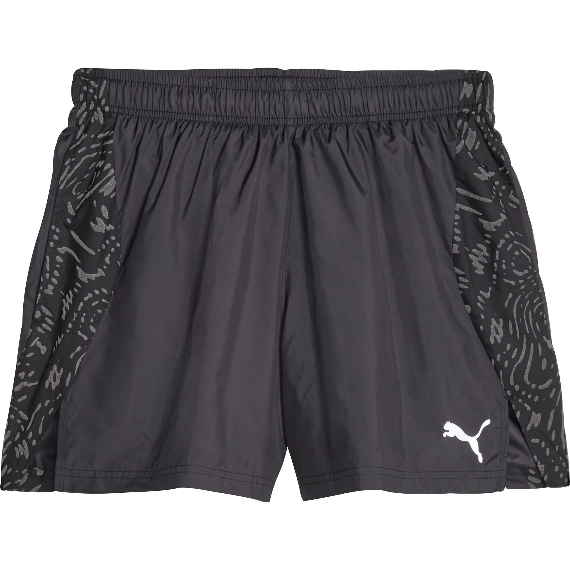 plain shorts Puma Run 5 Inch Mens Running Shorts - Black