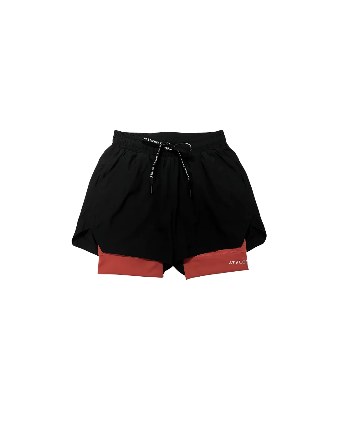 Workout Ready Design [CORE] Training Shorts 4" - Black / Brick