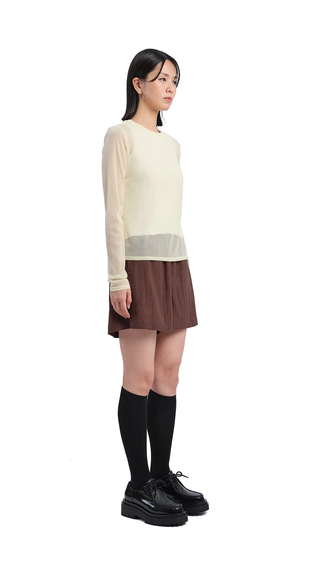 MoistureWickingMaterial AntiBacterialTreatment Creased Shorts