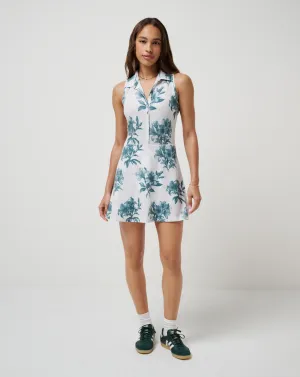SlipResistantWaistband Tie Breaker Polo Dress