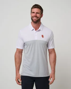 Sweat Absorbing Layered Collar Structure USC Drop Back Polo