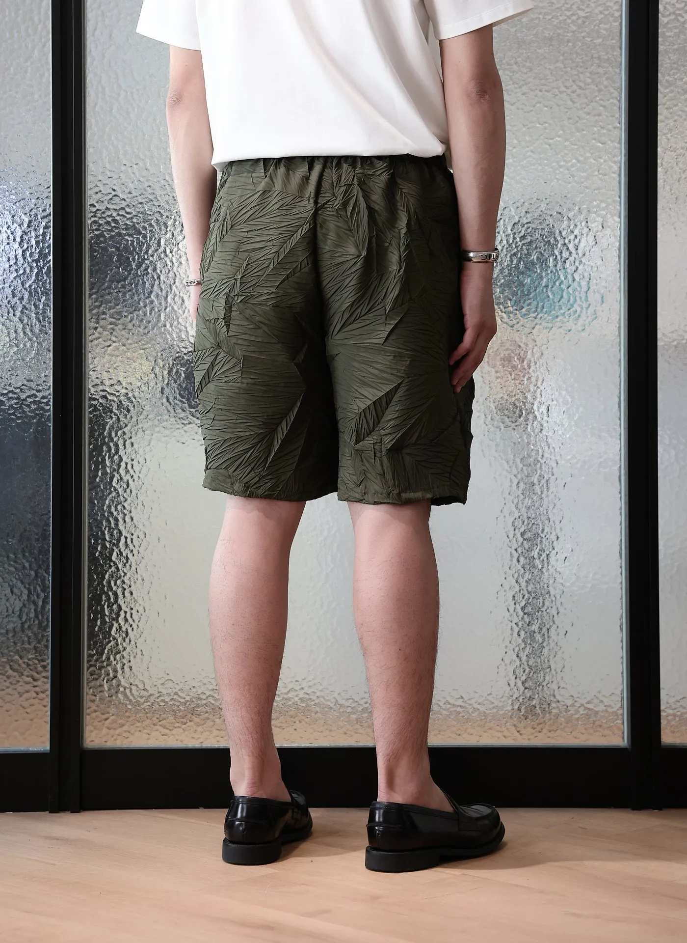 Sport Glow Romance Air Distort Pleats Polyester Shorts
