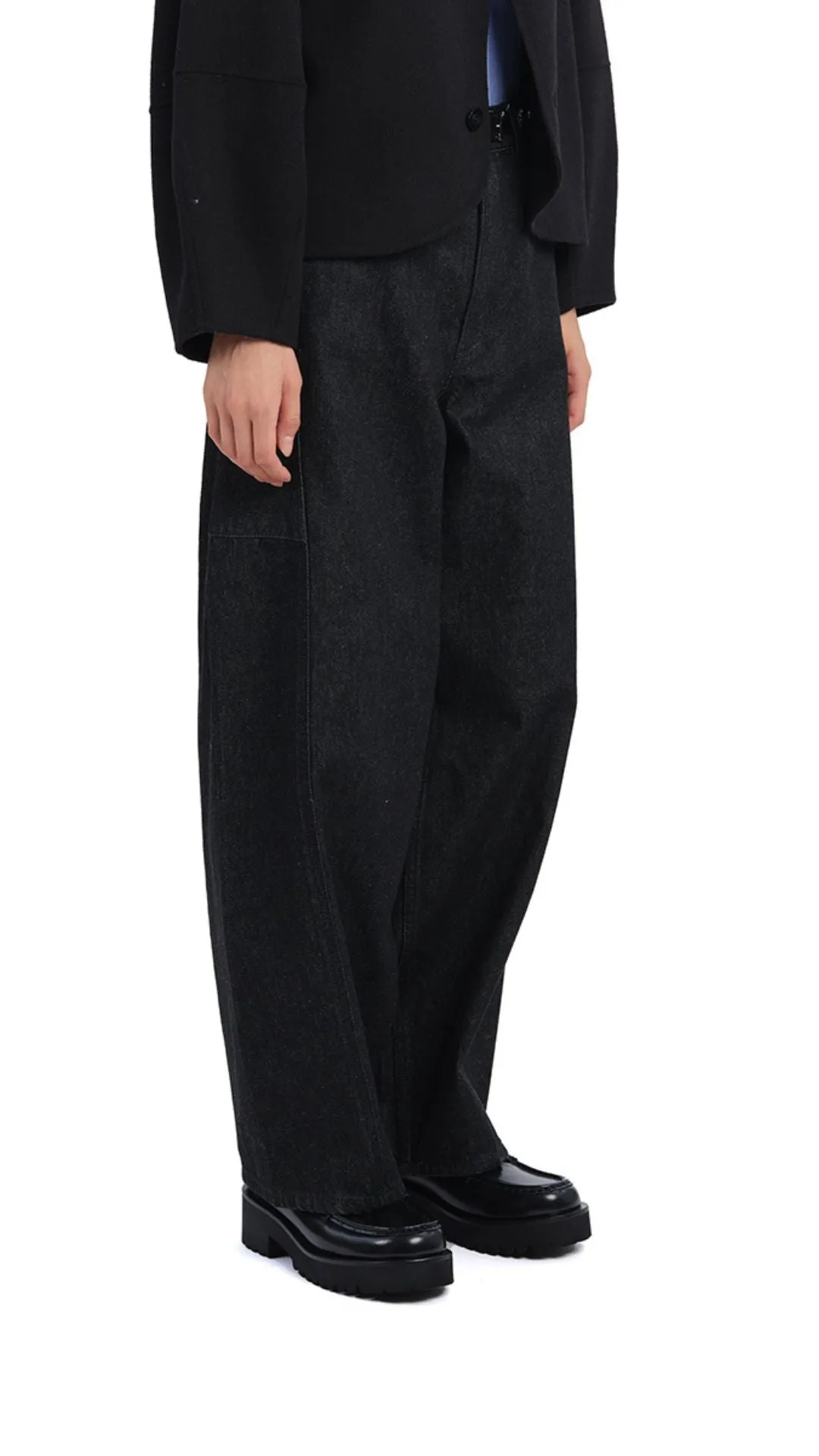 Flexible Waistline TumbleDry Safe 3D Balloon Jeans