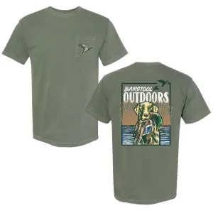 Barstool Outdoors Duck Hunt Pocket Tee Men's masculinity