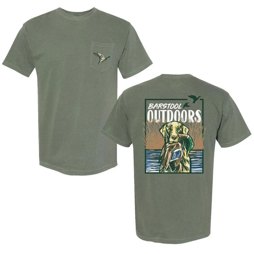 Active Wearable Barstool Outdoors Duck Hunt Pocket Tee