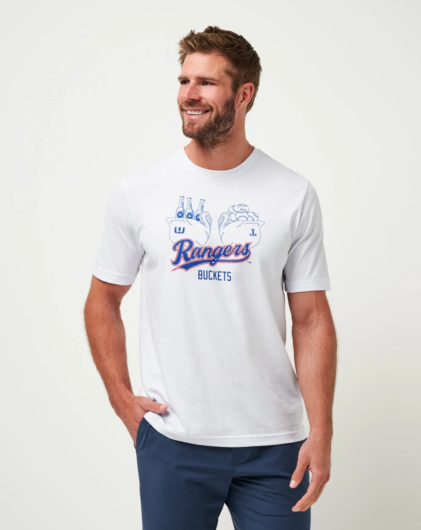 Evergreen Essential Layer Texas Rangers Strike One Tee