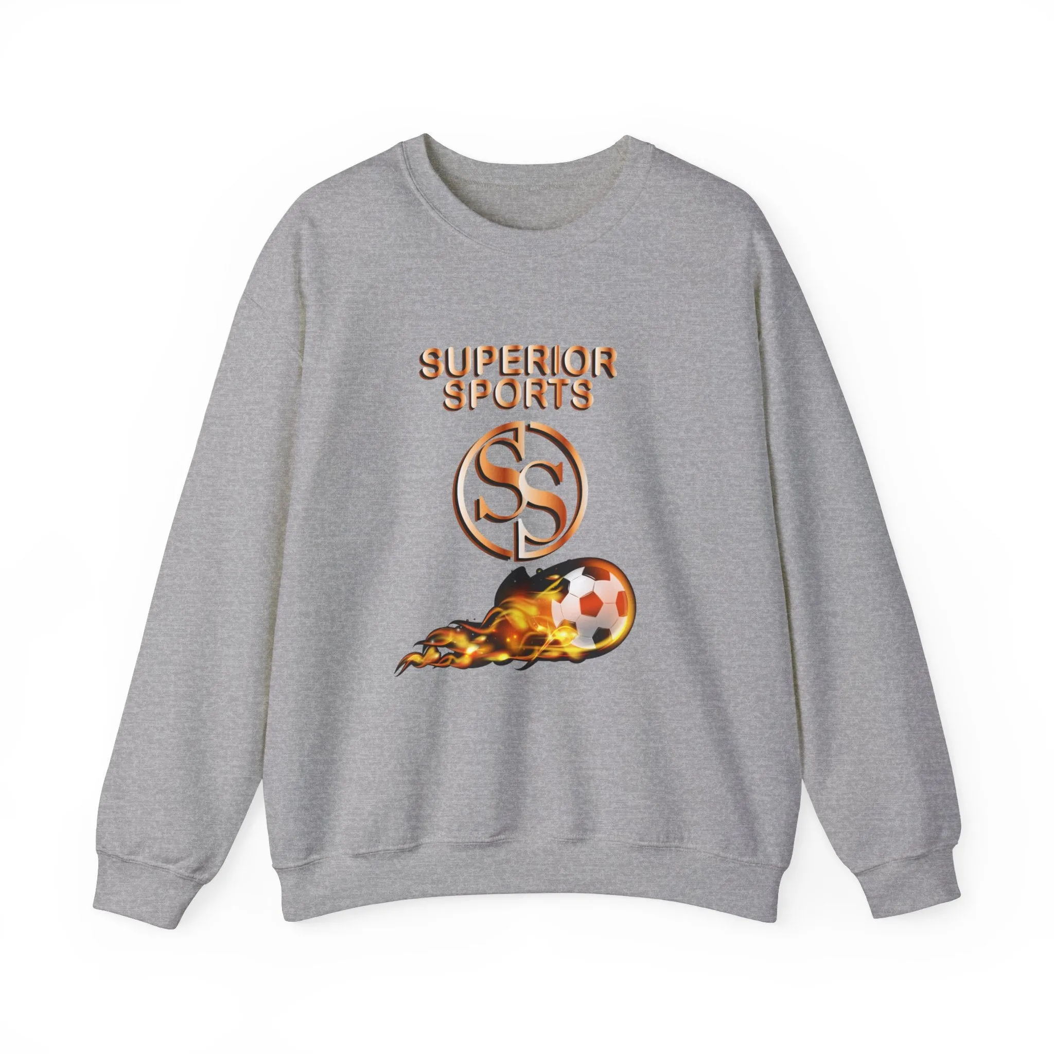 Fluffy look Men Crewneck Sweatshirt