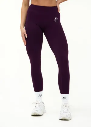 Sportlegging Midnight Purple Form Fit