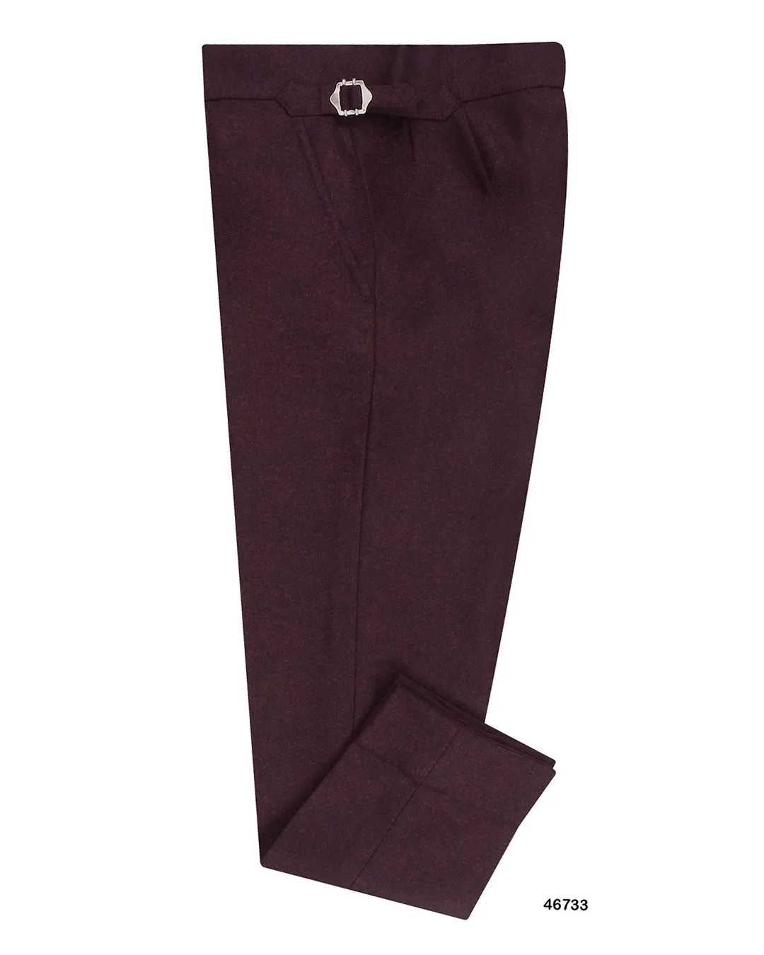 VBC - Maroon Twill Flannel BreathableFabric Chic Design Wear