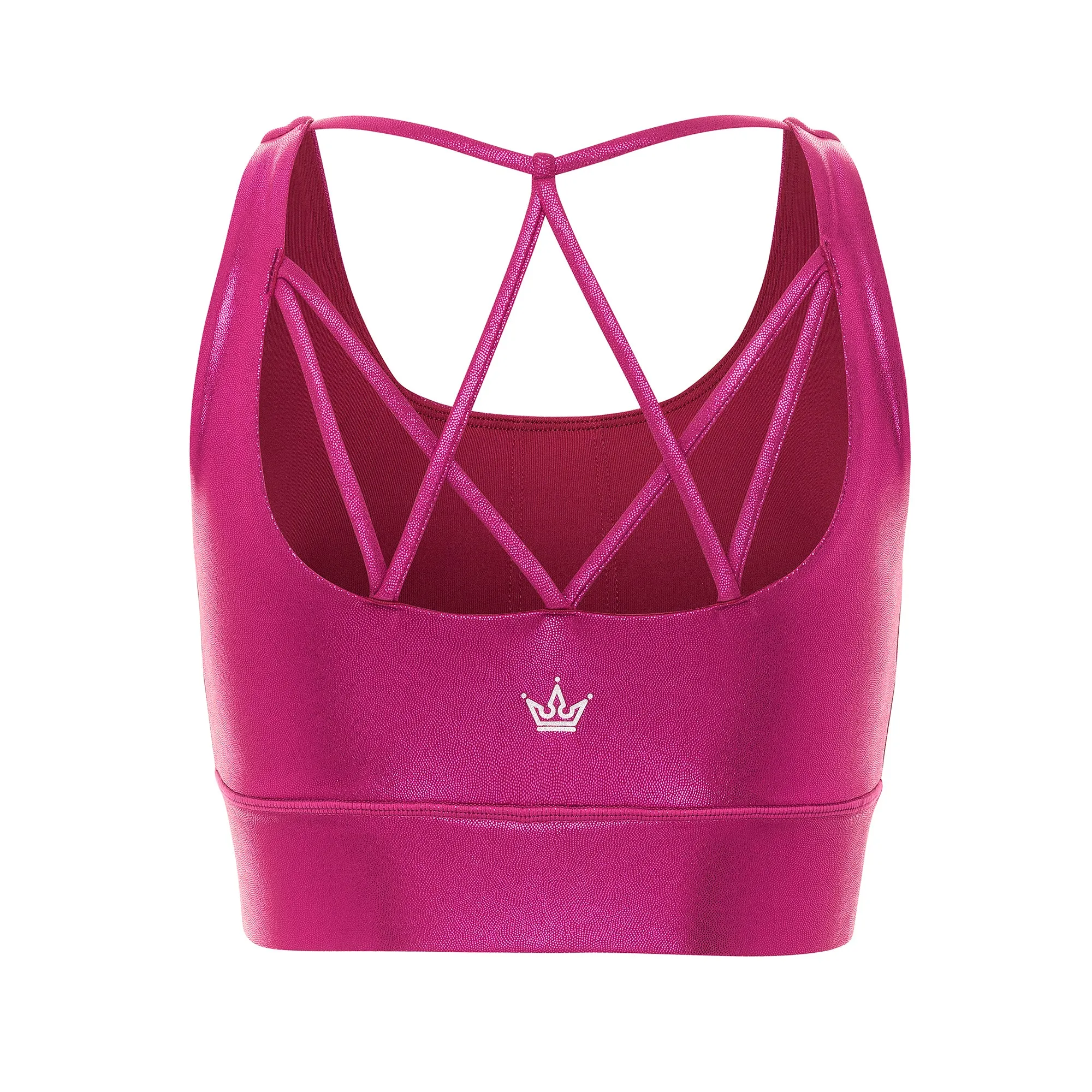 Garnet Jewel Sports Bra Plus size seams