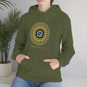 Caribbean style Ladies Hooded Sweatshirt