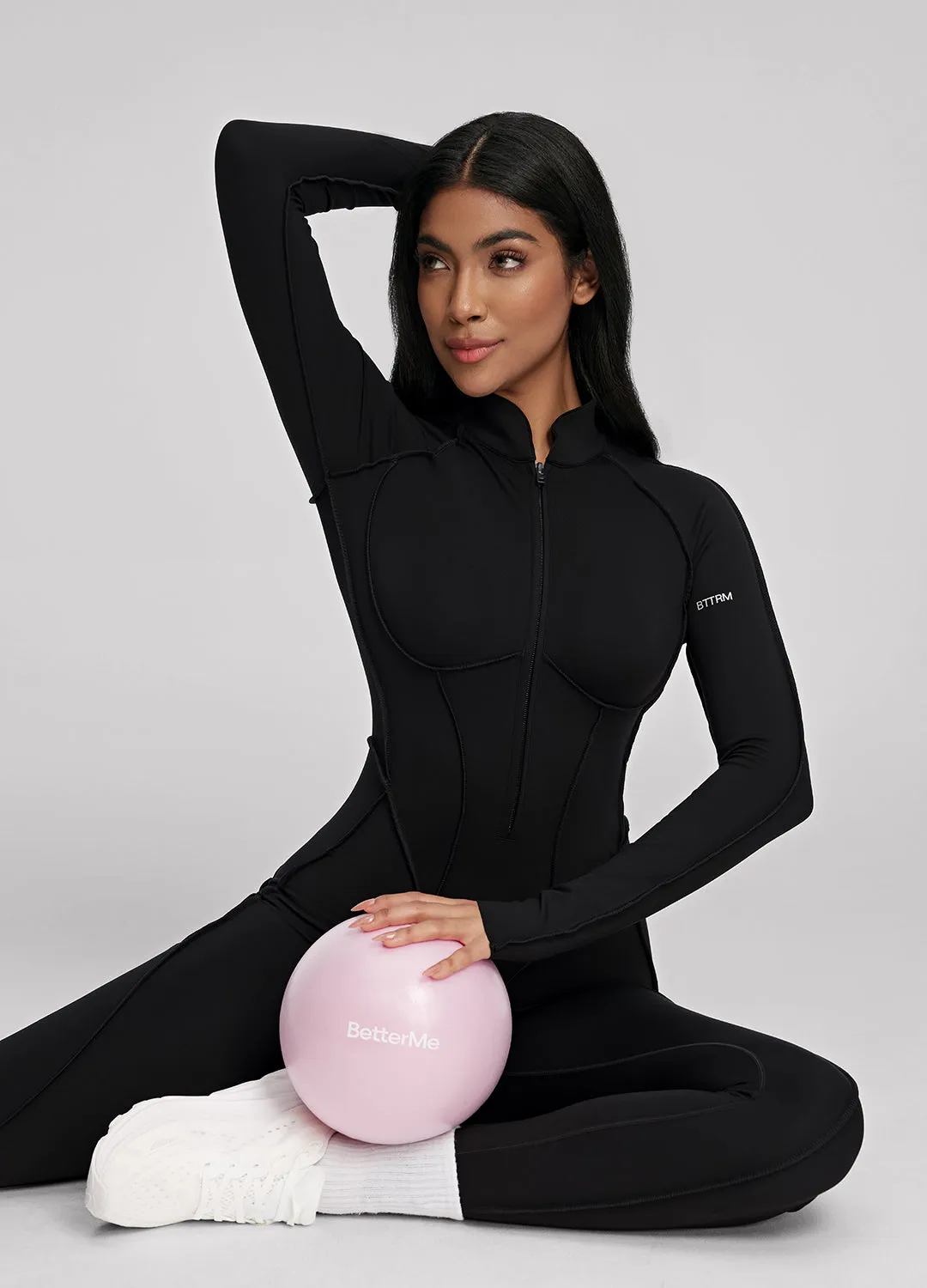 Closed-Back Catsuit Versatile Luxury