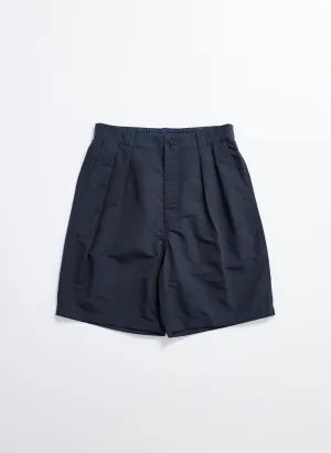 Cotton Nylon Pleated Shorts Colorfast Technology