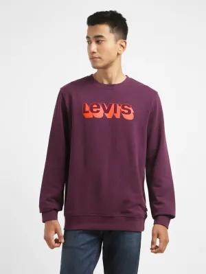 Senior Men's Brand Logo Crew Neck Sweatshirt