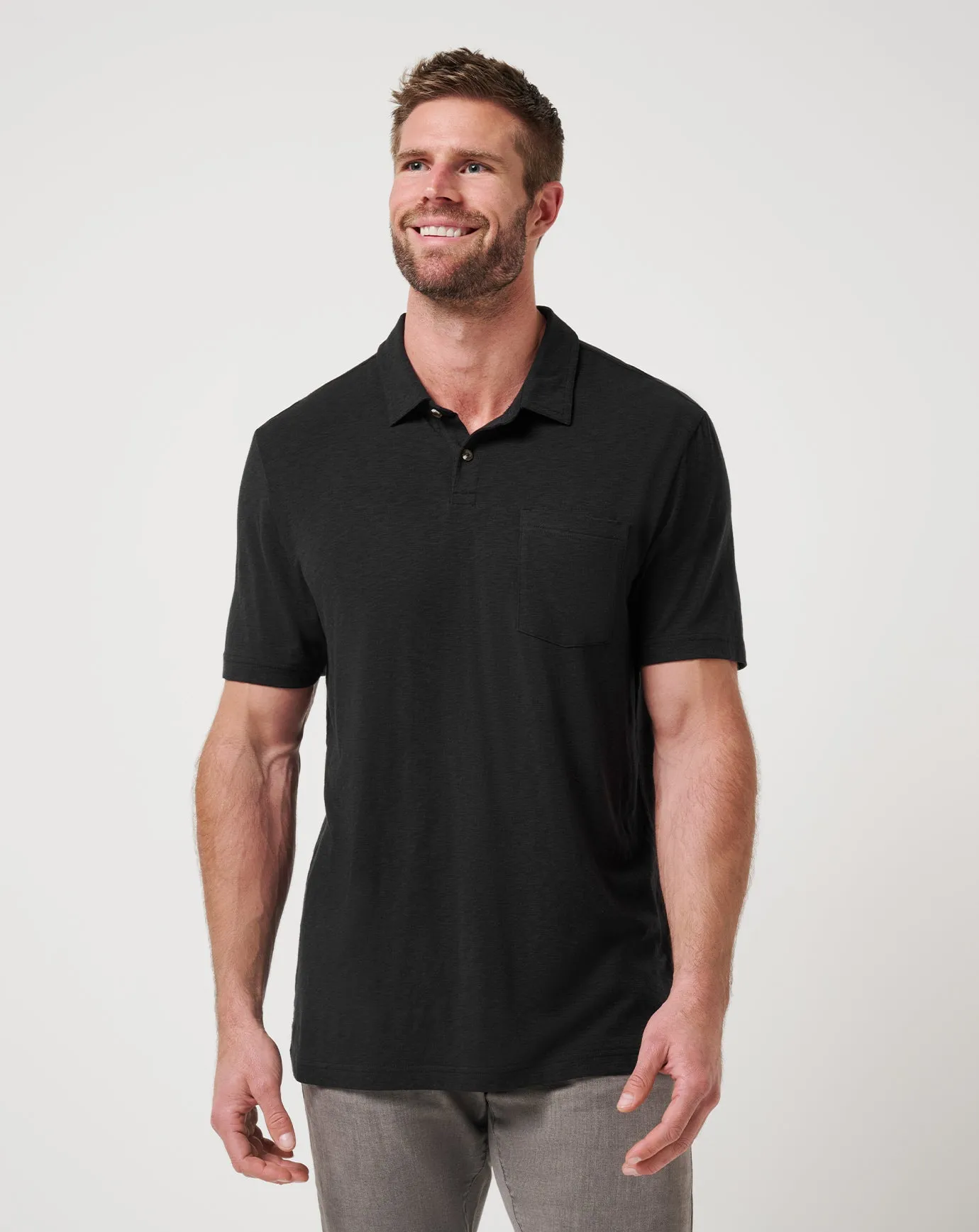 YarnDyed Construction Cloud Polo