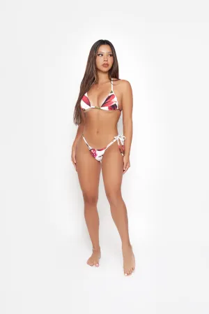Embellished look Summer Relaxation Floral Swimwear Two Piece Bikini