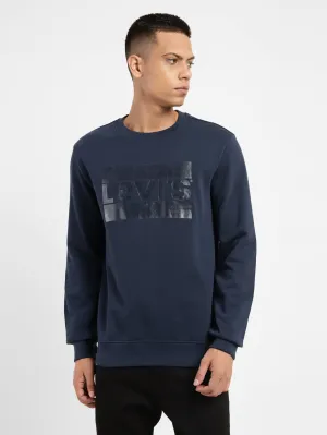 Black bear like Ringtail possum like Men's Brand Logo Crew Neck Sweatshirt