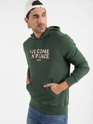 Versatile Apparel Men's Printed Hooded Sweatshirt